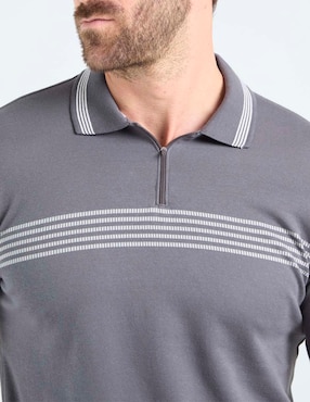 Playera tipo polo Jbe para hombre