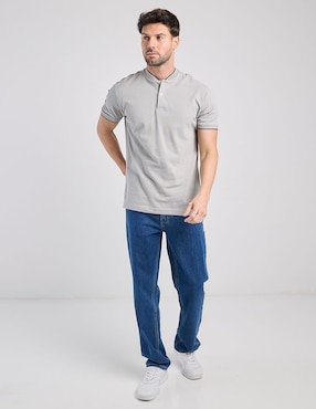 Playera tipo polo Jbe para hombre