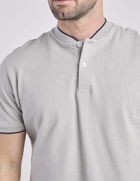 Playera tipo polo Jbe para hombre