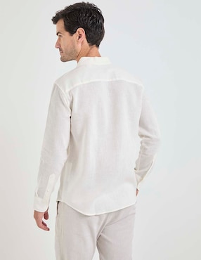 Camisa casual Cubavera manga larga para hombre
