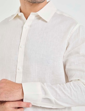 Camisa casual Cubavera manga larga para hombre