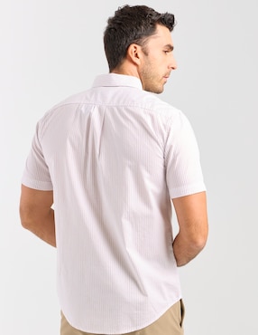 Camisa casual Dockers de algodón manga corta para hombre