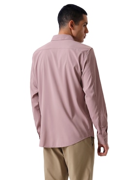 Camisa casual Dockers manga larga para hombre