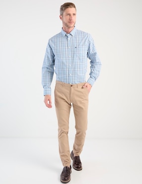 Pantalón chino slim Dockers de algodón para hombre