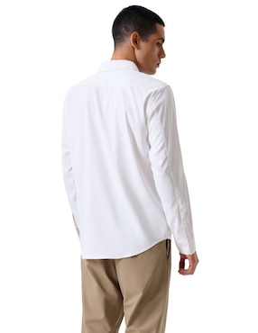 Camisa casual Dockers manga larga para hombre