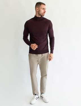 Suéter Generra cuello tortuga para hombre