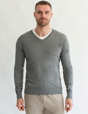 Suéter Generra cuello V para hombre