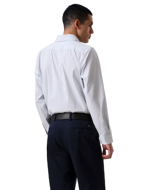 Camisa de vestir Dockers de algodón manga larga para hombre