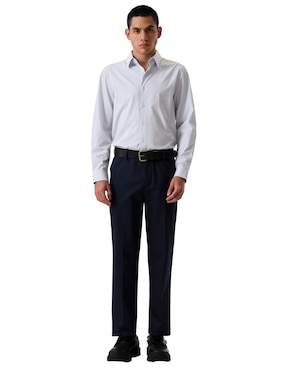 Camisa de vestir Dockers de algodón manga larga para hombre