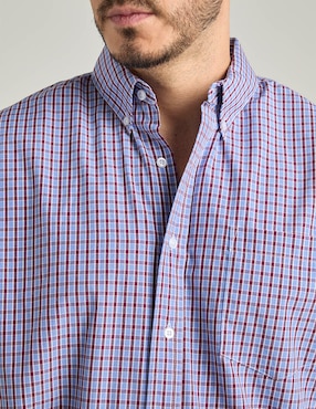Camisa casual Cavalatti manga larga para hombre