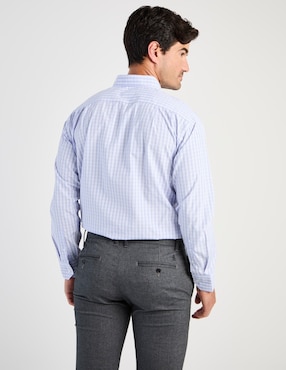 Camisa casual Cavalatti manga larga para hombre