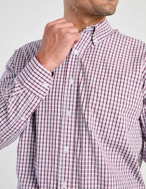 Camisa casual Cavalatti manga larga para hombre