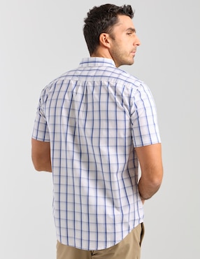 Camisa casual Dockers de algodón manga corta para hombre