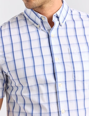 Camisa casual Dockers de algodón manga corta para hombre