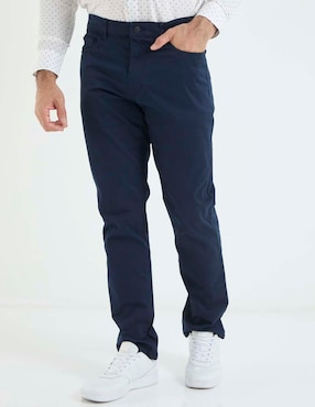 Pantalón casual regular Izod algodón para hombre