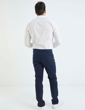 Pantalón casual regular Izod algodón para hombre