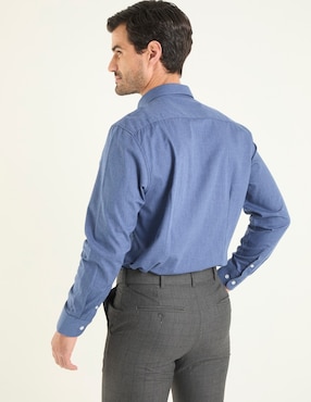 Camisa casual Dioro de algodón manga larga para hombre