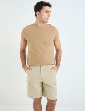 Bermuda Izod de algodón para hombre