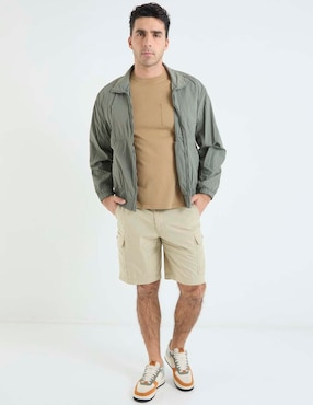Bermuda Izod de algodón para hombre
