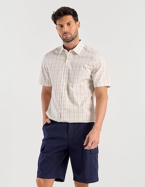 Bermuda Izod de algodón para hombre