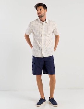 Bermuda Izod de algodón para hombre