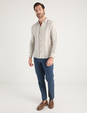 Pantalón straight Jbe de algodón para hombre
