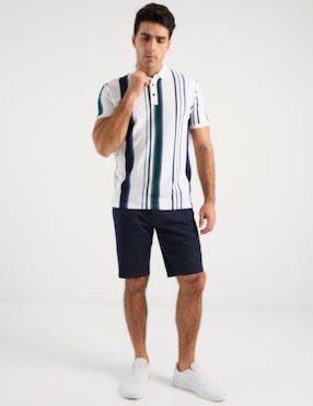 Playera tipo polo Jbe para hombre
