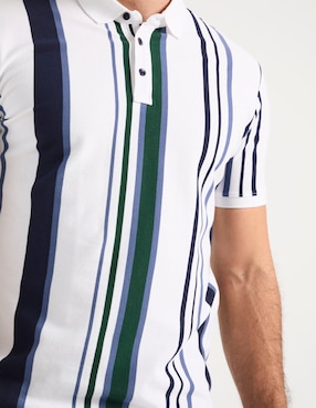 Playera tipo polo Jbe para hombre