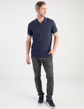 Playera tipo polo Jbe para hombre