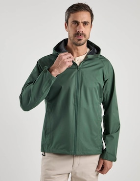 Chamarra rompevientos Regent Street con capucha para hombre