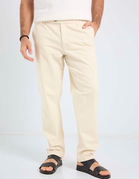Pantalón chino slim Jbe de algodón para hombre