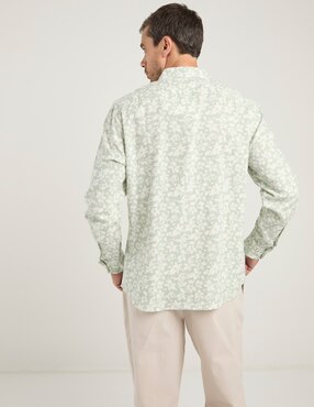 Camisa casual Jbe manga larga para hombre
