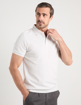 Playera tipo polo Jbe para hombre