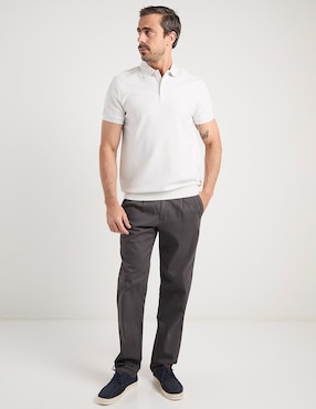 Playera tipo polo Jbe para hombre
