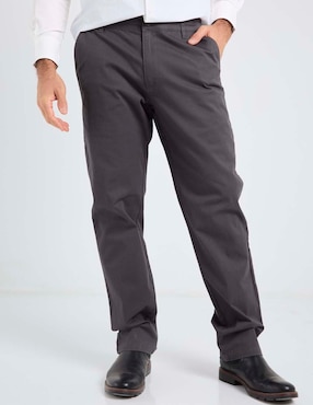 Pantalón chino slim Jbe de algodón para hombre