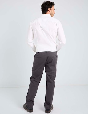 Pantalón chino slim Jbe de algodón para hombre