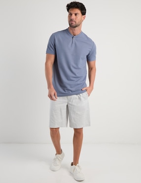 Bermunda Jbe de lino para hombre