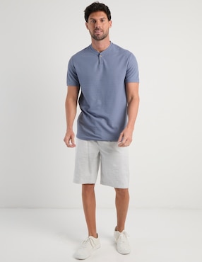 Bermunda Jbe de lino para hombre