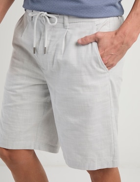 Bermunda Jbe de lino para hombre