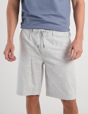 Bermunda Jbe de lino para hombre