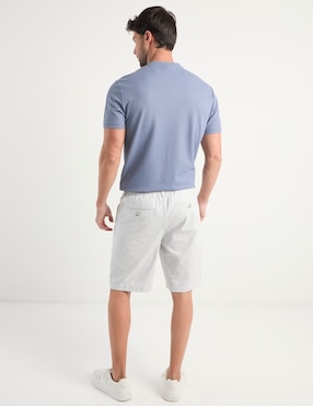 Bermunda Jbe de lino para hombre