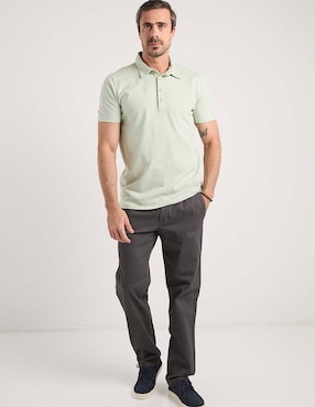 Pantalón straight Jbe de algodón para hombre