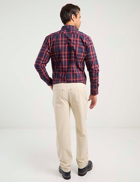 Pantalón straight Jbe de algodón para hombre