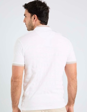 Playera Jbe cuello mao para hombre
