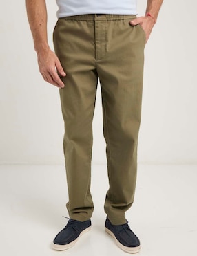 Pantalón chino straight Jbe de algodón para hombre