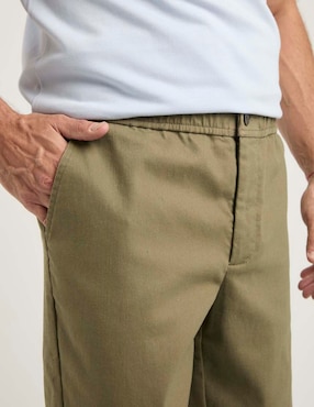 Pantalón chino straight Jbe de algodón para hombre