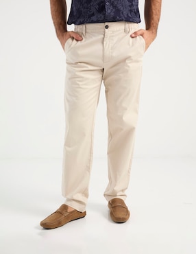 Pantalón chino regular Jbe de algodón para hombre