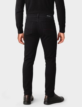 Jeans straight Cuadra lavado obscuro para hombre