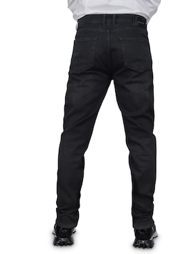 Jeans straight Cuadra lavado obscuro para hombre