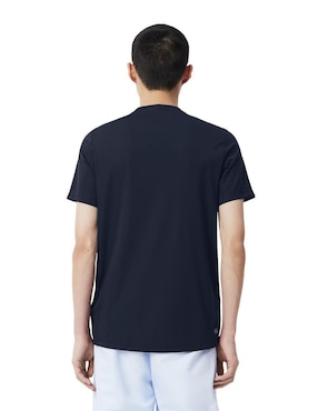 Playera Lacoste cuello redondo para hombre